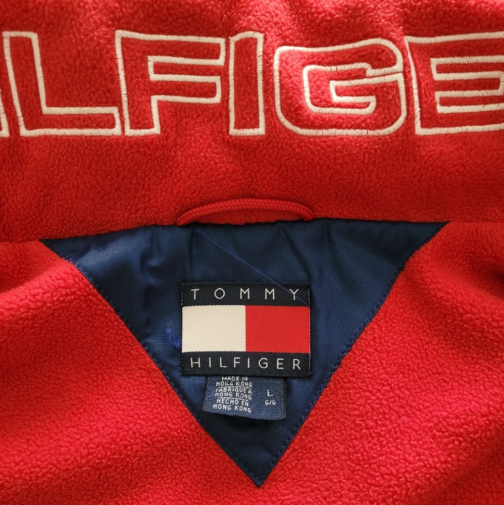 Vintage 90s Tommy Hilfiger Jacket, Men's Size Large - Picture 12 of 16
